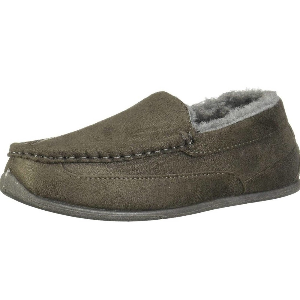 Deer Stags Lil Spun Indoor Outdoor Boys Kids Slippers Size 1 M